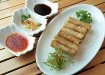 Prawn and Pork Spring Roll