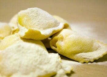 Por and Beef Ravioli