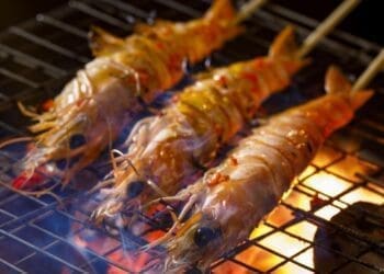 Chilli Shrimp Kebabs Recipe -TheRecipe.Website