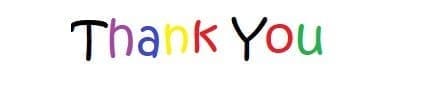 Thank You Logo - TheRecipe.Website